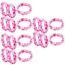 DOITOOL 18 Stk bedruckter Haargummi stoff scrunchie Haarseil für Frauen haarschmuck Haarbänder Haargummis für Kleinkinder Tiara Haargummis für kleine Mädchen Haarband Elastizität Halter von DOITOOL