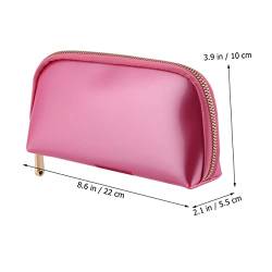 DOITOOL 1stk PVC Shell Kosmetiktasche Reise Aufbewahrungstasche Waschtasche Toilettenartikel Reisetasche Make-up-Organizer-Tasche Tragbare Reißverschlusstasche Make-up Pinsel Reisen Hülse von DOITOOL