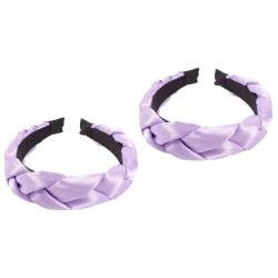 DOITOOL 2 Stk haarschmuck Twist Stirnband Spanien Kopfbedeckung Fräulein Violett von DOITOOL