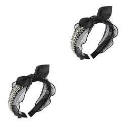 DOITOOL 2St haar zubehör haarschmuck ösch noir haarsschmuck dekoration party hair jewellery geschenke für freundinen partydeko einschulung die Blumen Kopfbedeckung Südkorea Stirnband c231 von DOITOOL