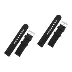 DOITOOL 2st Gurt Frauenbands -schnellspanner Riemen Für Männer Herrenbands Hüllen Für Männer Damenuhren Für Damen Uhren Für Männer Reloj Inteligente Mann Gt Intelligent Nylon Armband von DOITOOL