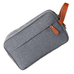 DOITOOL Kosmetiktasche für Herren Kulturbeutel für Männer Waschtasche Kulturtasche Seesäcke für unterwegs Make-up-Taschen Reise-Kulturbeutel Make-up-Organizer-Tasche Doppelschicht Mann von DOITOOL