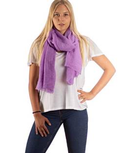 DOLCE ABBRACCIO by RiemTEX Damen Schal FUNKY STYLE Halstuch Bandana Geschenke für Frauen Stola XXL Tuch Kopftuch Tücher Motorrad Halstuch Multifunktionstuch Pashmina Schal (Flieder) von DOLCE ABBRACCIO by RiemTEX