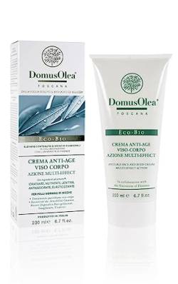 DOMUS OLEA TOSCANA Ecobio 005 Anti-Aging-Creme für Gesicht, Körper, Multi-Effect, 200 ml von DOMUS OLEA TOSCANA
