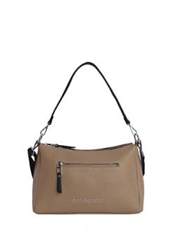 DON ALGODON Damen Gala Crossbody Bag Handtasche umhängetasche, Beige von DON ALGODON