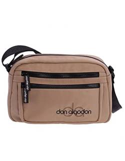 DON ALGODON Damen Zeno Shoulder Bag Damen Umh ngetaschen, Beige, 25 x 9 17 cm EU von DON ALGODON