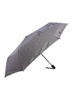 DON ALGODON - Regenschirm sturmfest - Regenschirm damen - Regenschirm taschenschirm automatik sturmfest - Regenschirme für damen sturmfest - Regenschirm automatik auf und zu, Schwarz und weiß von DON ALGODON