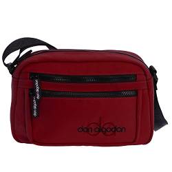 DON ALGODON Women's Zeno Damen-Umhängetaschen, Rot, 25 x 9 x 17 cm von DON ALGODON