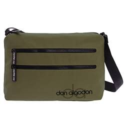 DON ALGODON Women's Zita Damen-Umhängetaschen, Khaki, 30 x 9.5 x 19 cm von DON ALGODON