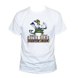 Funny Fighting Irish T Shirt American College Unisex Graphic Tee S-2XL White L von DONGFEI