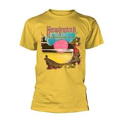 Hawkwind - Warrior ON The Edge of TIME (Yellow) Yellow T-Shirt Yellow L von DONGFEI