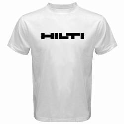 Hilti Power Tools Logo Men's White T-Shirt Size S-5XL White L von DONGFEI