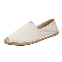 DOOXI Unisex-Erwachsene Liebhaber Freizeit Loafers Comfort Espadrilles Mode Slip on Flach Freizeitschuhe 43(26.5cm) von DOOXI