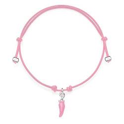 Gioielli Dop Armband mit rosa Mini-Chili-Pfeffer von DOP Gioielli