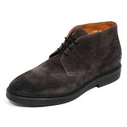 DOUCAL'S H3094 Polacchino Uomo Vintage Effect Shoes Dark grey-44 von DOUCAL'S