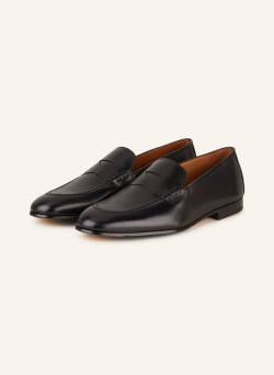 Doucal's Penny-Loafer Adler schwarz von DOUCAL'S