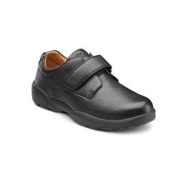 Dr. Comfort William-X Doppeltiefe Diabetiker-Schuhe für Herren, Therapeutischer Schuh, Herren-Wanderschuhe mit Gel-Einsätzen, Schwarz, 42 EU von DR. COMFORT