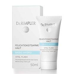 Dr. Rimpler Vitale Feuchtigkeitspflege für jeden Hauttypen"Hydro vital Flash" I Leichte Gesichts-Creme für einen frischen Teint I Pflege-Gel, 50ml von DR. RIMPLER