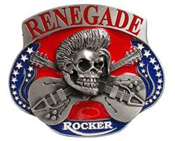Renegade Rocker Gürtelschnalle mit Geschenkbox von DRAGON DESIGNS TANSIDE LTD.