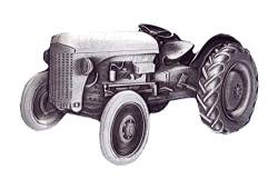 Traktor Gürtelschnalle mit Geschenkbox von DRAGON DESIGNS TANSIDE LTD.
