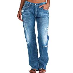 DRALOFAO Jeans Hose Dicke Sportbekleidung Sporthose Damen Stretch Elegante Corteiz Fit Cozy Jeans Hosen Damen Lederhose Grau Damen Oversized Lounge Jeans Damen Weiße Hose Damen, Damen Cargohose von DRALOFAO