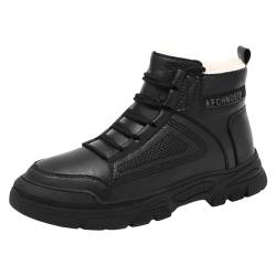 Winterschuhe Herren Warm Gefüttert Schneestiefel Damen Winter Outdoor Boots Classic Lite Schuhe Magnum Wasserdicht Wasserfeste New Barfußschuhe Bequeme Rutschfeste Leichte Herbst Stiefel Winterschuhe von DRALOFAO