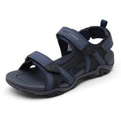 DREAM PAIRS Herren Sandalen Wandern Wasser Strand Sport Outdoor Sportliche Bogen Unterstützung Sommer Sandalen,Size 42,MARINE,SDSA228M von DREAM PAIRS