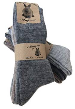 DREAM SOCKS Wollsocken Herren Damen Warm,Angora Socken sehr dick Flauschig, 3 or 6 paar. (39-42, 6 pairs set.LIGHT COLOURS) von DREAM SOCKS