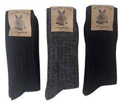 DREAM SOCKS Wollsocken Herren Damen Warm,Angora Socken sehr dick Flauschig, 3 or 6 paar. (43-46, 3 pairs set.DARK COLOURS) von DREAM SOCKS