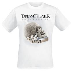 Dream Theater Distance Over Time Album Cover Männer T-Shirt weiß XXL 100% Baumwolle Band-Merch, Bands von DREAM THEATER