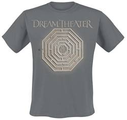 Dream Theater Maze T-Shirt charcoal, Charcoal, XL von DREAM THEATER