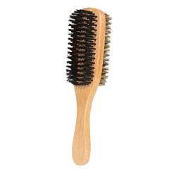 DRESSOOS 1Stk Doppelseitige Bartbürste hair styling hair oil Anzüge für Männer pflege geschenke Weihnachtssto Haarbürste Bartpflegebürste Bartkammbürste Modellieren Werkzeug Pflegebedarf von DRESSOOS