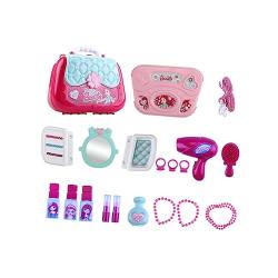 DRESSOOS Kinderanzug 20st Make-up-umhängetasche Kosmetiktasche Für Mädchen Junge Koffer Kind Rollenspiele von DRESSOOS