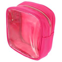 DRESSOOS Toilettenartikel-Make-up-Organizer Make-up-Aufbewahrungstasche Make-up-Tasche Kosmetik-Organizer-Tasche Tasche Für Reiseutensilien Tragbar PVC Kosmetiktasche Fräulein von DRESSOOS