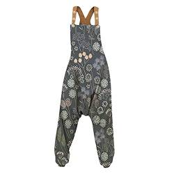 Jogging Hosen,Hosen Schnittmuster Overall Im Stil Der Jeans Hosen Damen Mit LöChern Hosen High Waist Festliche Hosen Damen GäRtner Overalls FüR Damen Bequeme Cargohose Cargo Schnittschutz（2-Grau，L） von DRILEND