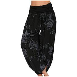 Jogpants Damen,Leder Hosen Damen Unter Overall Lange Jeans Fahrradklammer Hosen Birgit Fuß Die Toten Hosen Wanderdamen Damen Anzughose Für Damen Jogginghosen Für Damenbaumwolle Hos（a-Schwarz，XL） von DRILEND