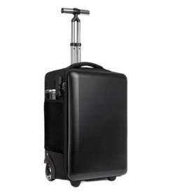 DRMEE Reisekoffer 19-Zoll-Trolley-Koffer-Taschen-Rollrucksack Mit 4 Rädern, Reise-Laptop-Rucksack Suitcase Rollkoffer (Color : B, Size : 19in) von DRMEE