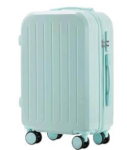 DRMEE Reisekoffer 20'' Leichte PC-Hartschalenkoffer Mit Breitem Griff Und Spinnerrädern Suitcase Rollkoffer (Color : E, Size : 20 inch) von DRMEE