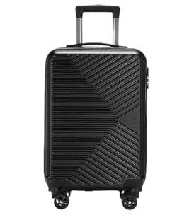 DRMEE Reisekoffer 20-Zoll-Reisegepäck Mit Festem Rad Und Kratzfestem Handgepäck Suitcase Rollkoffer (Color : B, Size : 20in) von DRMEE