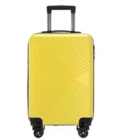 DRMEE Reisekoffer 20-Zoll-Reisegepäck Mit Festem Rad Und Kratzfestem Handgepäck Suitcase Rollkoffer (Color : E, Size : 20in) von DRMEE