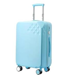 DRMEE Reisekoffer Erweiterbarer Radspinner, Leichter Koffer, Koffer, Aufgegebenes Gepäck, Handgepäck Suitcase Rollkoffer (Color : E, Size : 20in) von DRMEE