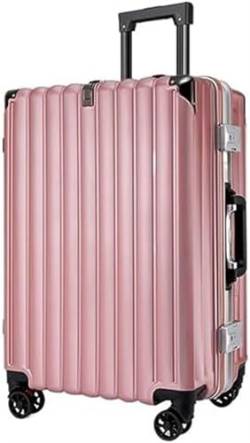 DRMEE Reisekoffer Gepäck Handgepäck Hartschalenkoffer Mit Großem Fassungsvermögen Und Rollenkoffer Suitcase Rollkoffer (Color : F, Size : 24in) von DRMEE