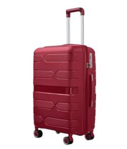 DRMEE Reisekoffer Gepäck Handgepäck Leichter Radspinner Kabinengroßer Reisekoffer Damengepäck Suitcase Rollkoffer (Color : I, Size : 20in) von DRMEE