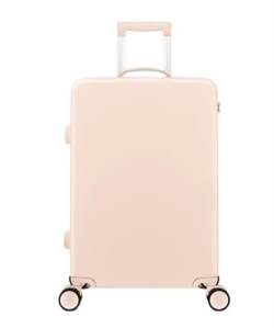 DRMEE Reisekoffer Koffergepäck Mit Spinnerrädern, Hartschalen-Rollkoffer, ABS-Kombinationsschloss, Leicht Suitcase Rollkoffer (Color : F, Size : 24 in) von DRMEE