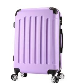 DRMEE Reisekoffer Leichte Reisekoffer Mit Rollenden Rädern, Handgepäck Für Geschäftsreisende Suitcase Rollkoffer (Color : F, Size : 20inch) von DRMEE
