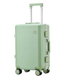 DRMEE Reisekoffer Multifunktionaler Trennwand-Trolley, Leichtes Passwort-Reise-Hartschalen-Handgepäck Suitcase Rollkoffer (Color : F, Size : 24in) von DRMEE