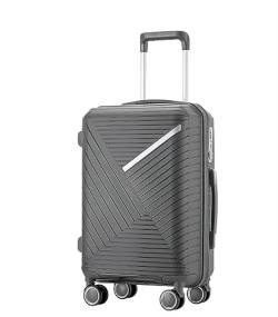 DRMEE Reisekoffer Robuster Hartschalen-Reisekoffer Mit Spinnerrädern, Leichter Gepäckkoffer Suitcase Rollkoffer (Color : I, Size : 20inch) von DRMEE