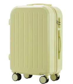 DRMEE Reisekoffer Tragbarer, Praktischer Gepäck-Trolley, Langlebig, Universelles Rad, Passwort Mit Rädern Suitcase Rollkoffer (Color : A, Size : 20 inch) von DRMEE