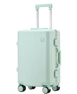 DRMEE Reisekoffer Trolley-Koffer, Leichte Passwort-Reise-Hartgepäck-Koffer Mit Rollen Suitcase Rollkoffer (Color : B, Size : 20in) von DRMEE