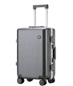 DRMEE Reisekoffer Trolley-Koffer, Leichte Passwort-Reise-Hartgepäck-Koffer Mit Rollen Suitcase Rollkoffer (Color : C, Size : 20in) von DRMEE